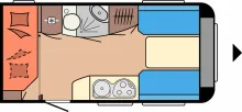 Grundriss Tag Hobby De Luxe 420 KB Autom. Sat-Anlage