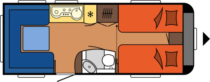 Grundriss Tag Hobby De Luxe 540 UL