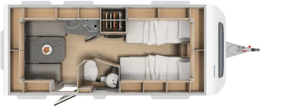 Tagesgrundriss Hymer Eriba Feeling 470