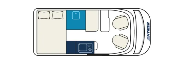 Hymer Van 314 Grundriss