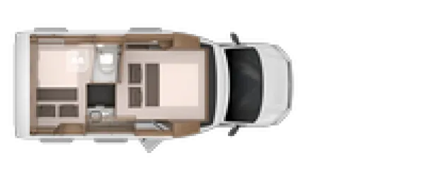 Nachtgrundriss Knaus Tourer VAN 500 MQ Vansation