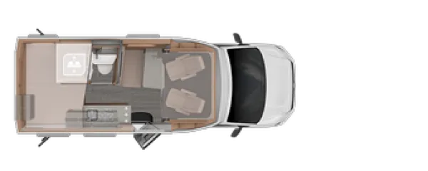 Tagesgrundriss Knaus Tourer CUV 500 MQ CUVISION