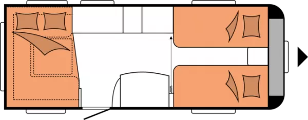 Nachtgrundriss Hobby Prestige 540 UL