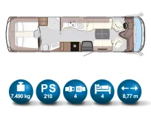 Fahrzeugbild Concorde CHARISMA 860 LI #29