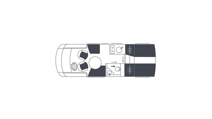 Grundriss Tag Niesmann + Bischoff iSMOVE 6.9 E Sie sparen 17.815,-€!! -10%!!