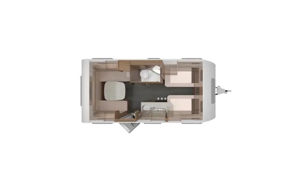 Tagesgrundriss Knaus Sport 460 EU