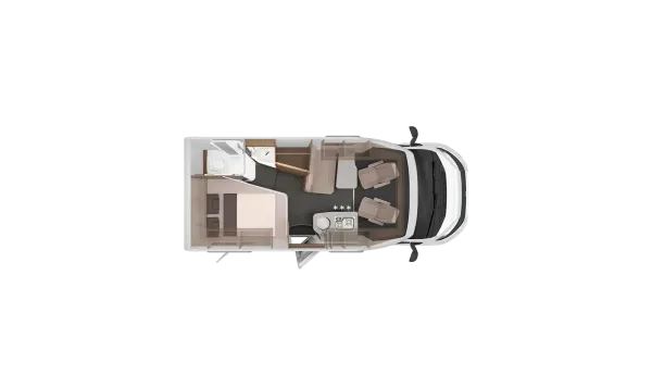 Nachtgrundriss Knaus Van TI 550 MF VANSATION
