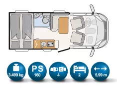 Bild 11 Dethleffs GLOBEBUS T T 1