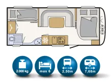 Fahrzeugbild Dethleffs CAMPER 540 QMK #29