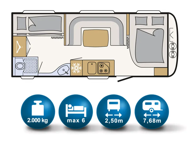 Fahrzeugbild Dethleffs CAMPER 540 QMK #29