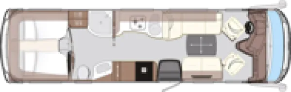 Tagesgrundriss Concorde Charisma 910 LI