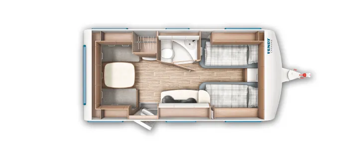 Grundriss Tag Fendt Saphir 465 TG