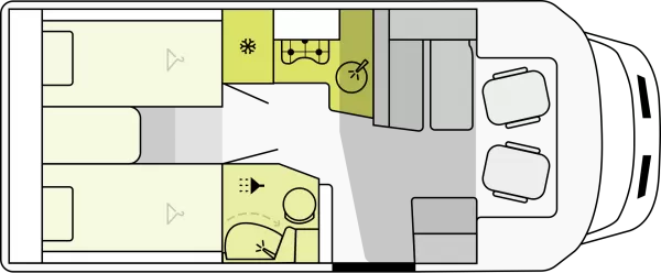 Tagesgrundriss Etrusco T 6.9 SF