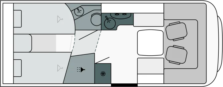 Grundriss Tag Etrusco I 7400 SBC 180 PS AUTO HEAVY