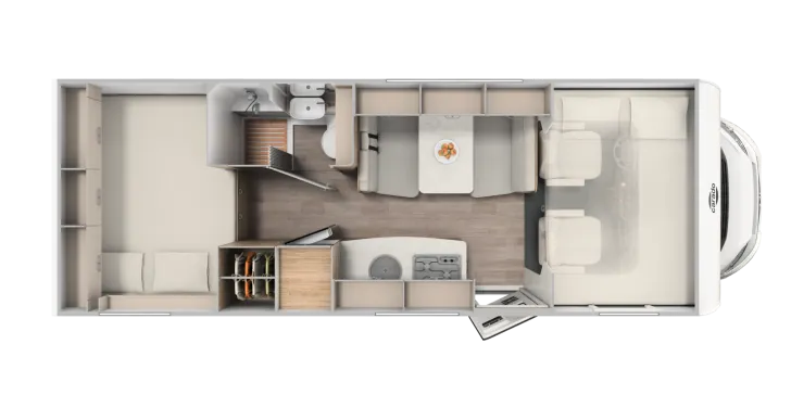 Grundriss Tag Carado A A464 PRO