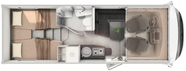 Tagesgrundriss Hymer Exsis-i 580 Pure