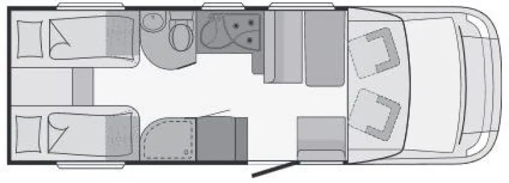 Fahrzeugbild Dethleffs Esprit T 7150 EB #2