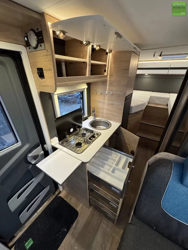 Fahrzeugbild Dethleffs Globebus Go T 45 Markise Einzelbetten #14