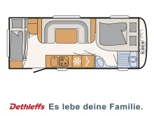 Fahrzeugbild Dethleffs CAMPER 560 FMK #9