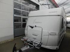 Bild 3 Fendt Tendenza 495 SF Mover, Fahrradträger, Vorzelt