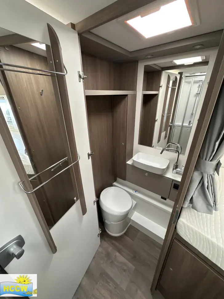 Toilette Carado T 447 Pro + / 165 PS + Hubbett