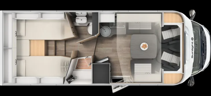 Fahrzeugbild Sunlight T 68C #2