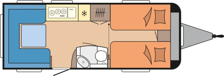 Grundriss Tag Hobby De Luxe 540 UL 7" Touchbedienpanel