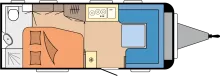 Grundriss Tag Hobby Excellent 540 WFU !!! Mod. 2027 !!!