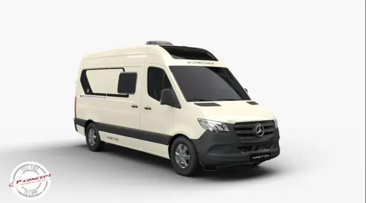 Fahrzeugbild Bürstner Habiton HM 6.0 auf dem Hof #1