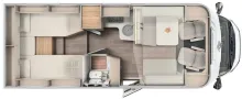 Fahrzeugbild Carado T448 pro+ *Hubbett*Bettenumbau* #4