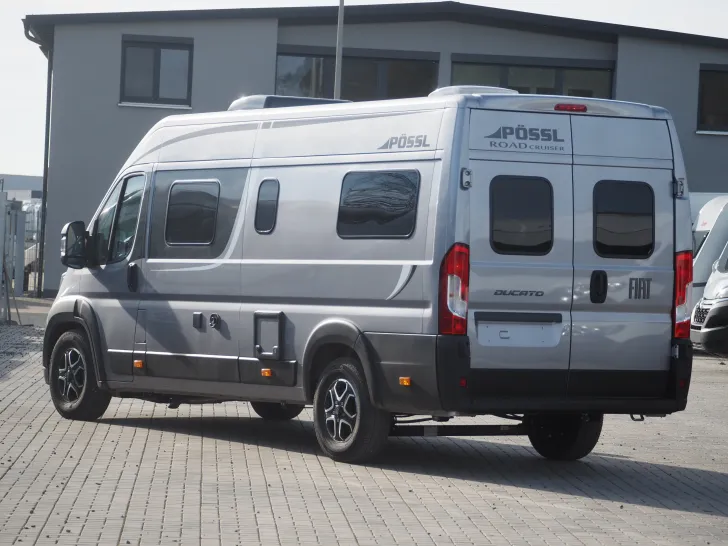 Fahrzeugbild Pössl Roadcruiser, Autom., Gr. Kühlschrank, Rahmen. #3