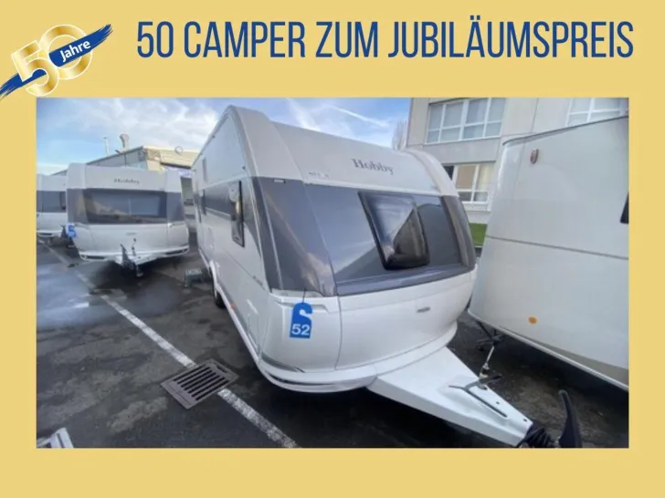 Fahrzeugbild Hobby De Luxe 560 KMFe - sehr gepflegt/ Vorzelt #1
