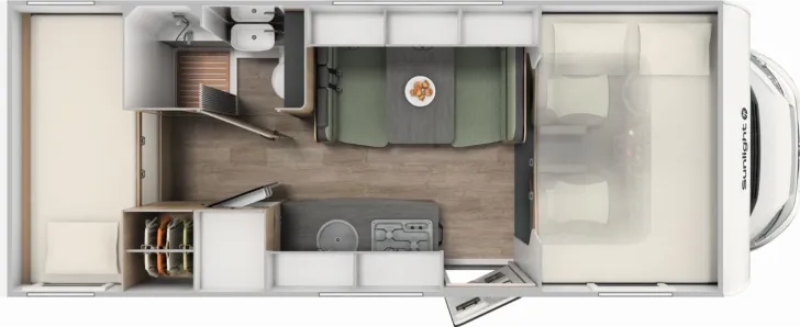 Grundriss Tag Sunlight A 68 Verfügbar ab November 2026