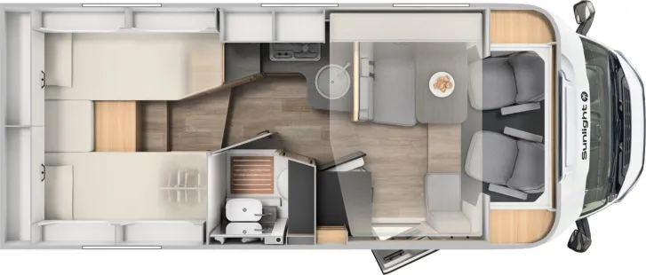 Grundriss Tag Sunlight T 67S Verfügbar ab November 2026