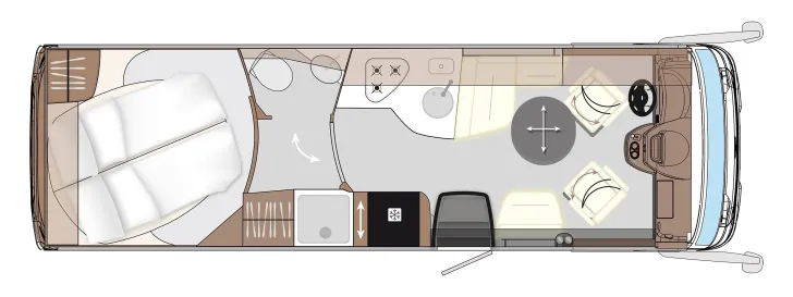Fahrzeugbild Concorde Credo 791 MI *Solar*Sat*Hubstützen* #2