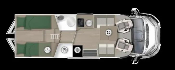 Grundriss Tag Forster T F745 EF Vibe Sonderedition - Automatik u.v.m.