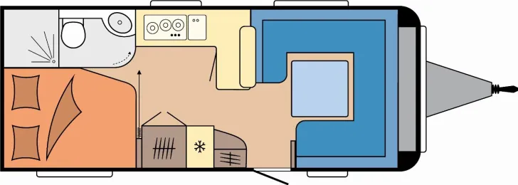 Grundriss Tag Hobby Prestige 560 FC - JETZT BESTELLEN!