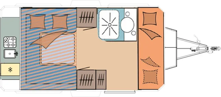 Grundriss Tag Camppass CR 550