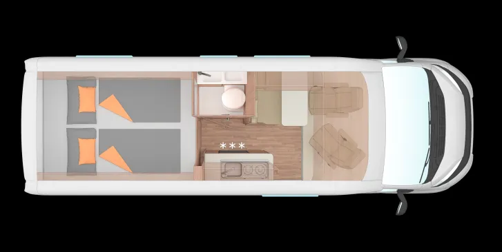 Fahrzeugbild Weinsberg CaraBus 630 MEG EDITION [FIRE] *Motorradhalter* #2