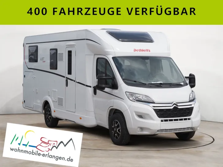 Fahrzeugbild Dethleffs Just Camp T 7052 EB, Hubbett, Isofix, Markise #1