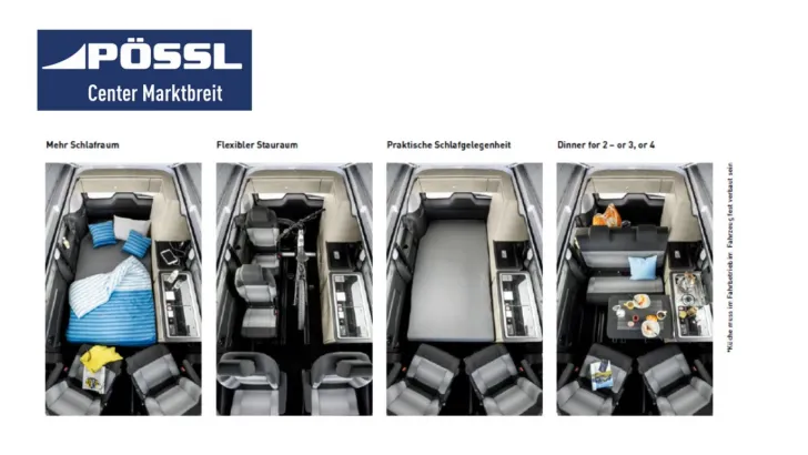 Fahrzeugbild Pössl CAMPSTER, Heizung, Navi, Xenon, uvm. #11