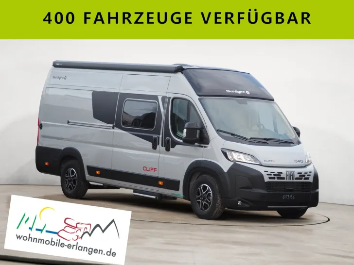Fahrzeugbild Sunlight CLIFF 640 X, 180 PS Maxi Auto., Markise uvm. #1