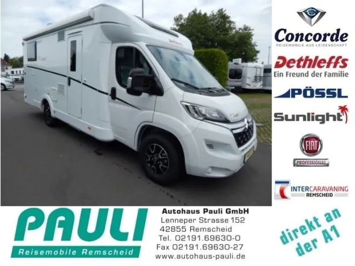 Fahrzeugbild Dethleffs Just 90 T 7052 EB Hubbett #1