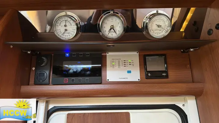 Boardsteuerung Carthago chic s-plus I 52 QB hochwertige Ausstattung