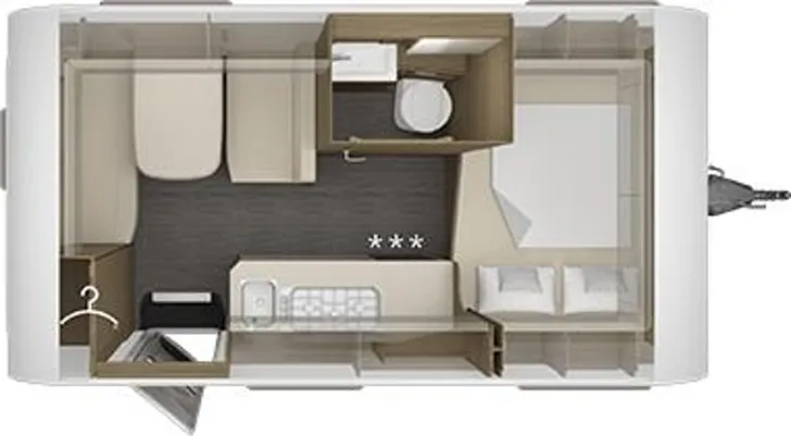 Grundriss Tag Tabbert Cazadora 420 QD aktueller 2026er, mit Markise