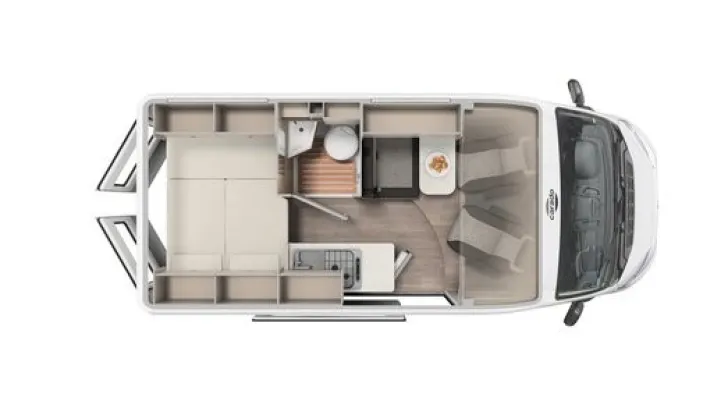 Fahrzeugbild Carado CV540 Entry *90L-Tank*Vorber.RFK* #3