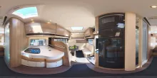 360° Innenansicht Concorde CRUISER 891LR Diamond Series - 6 Schlafpl.