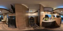 360° Innenansicht Weinsberg CaraSuite 700 ME *AI=*Lithium Batt.*TV*Markise