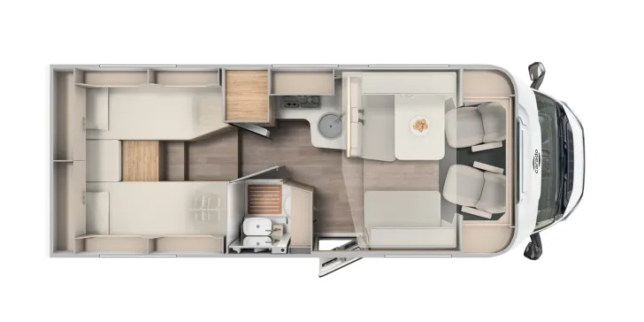 Fahrzeugbild Carado T448 pro+ *Navi*Kamera*Hubbett* #2