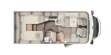 Grundriss Tag Carado T 338 pro+ Solar, Safety inkl. ACC